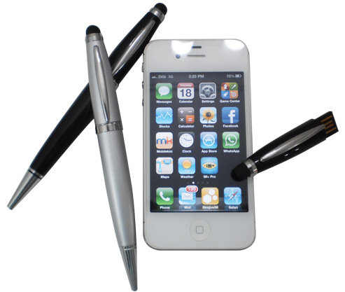 USB pen with Touchscreen stylus