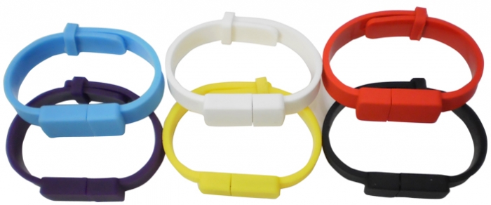Adjustable Length  Wristband USB
