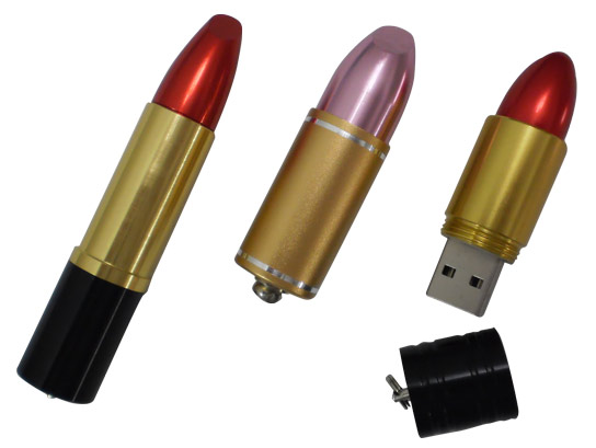 Metalic Lipstick USB